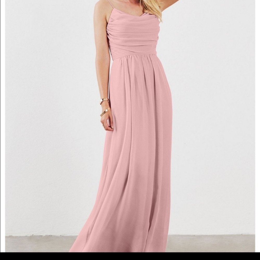 Dove & Dahlia Lila Altered Size 0 Bridesmaid Dress